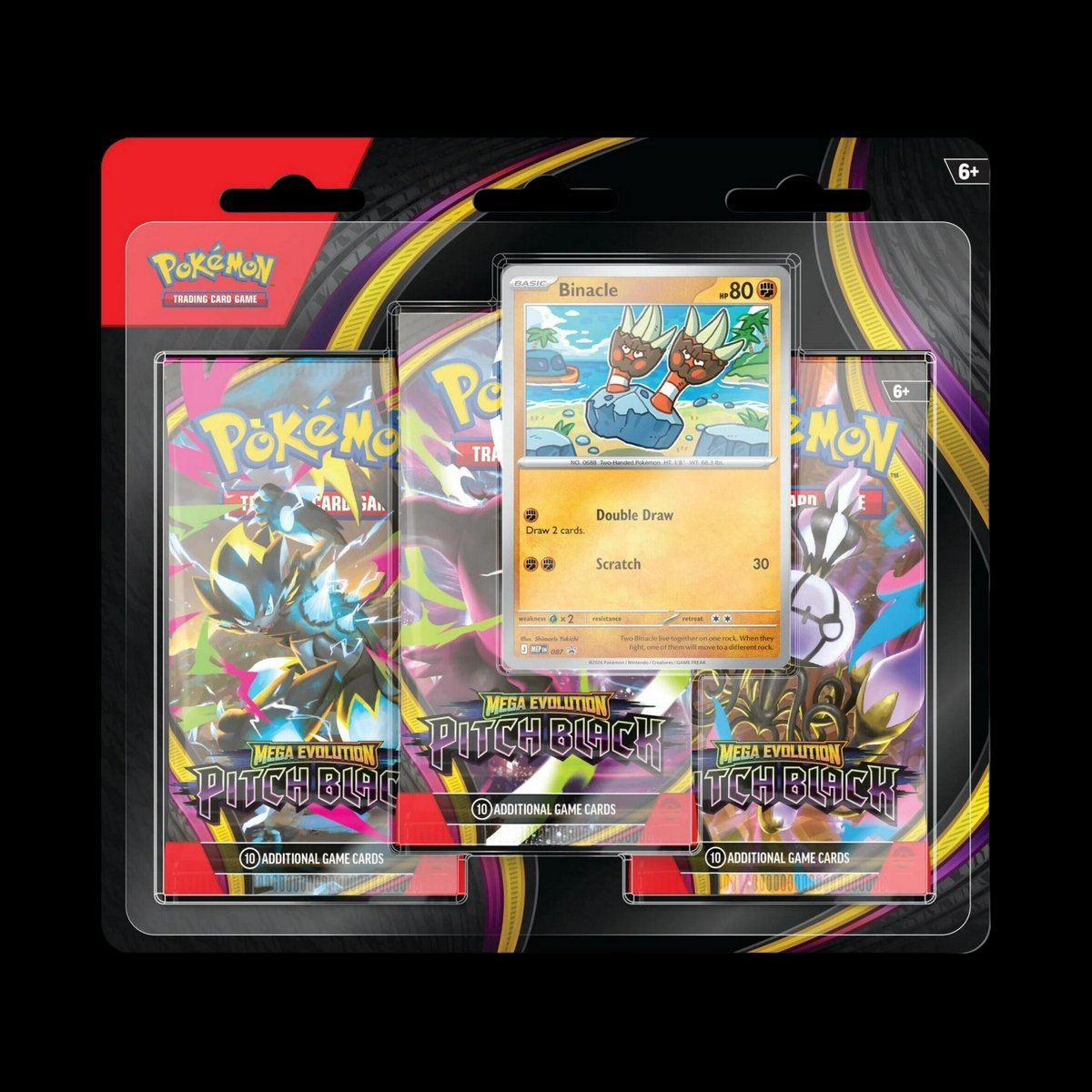 Blíster de sobres de Pokémon TCG, una de las opciones al comparar diferencia entre sobre y display